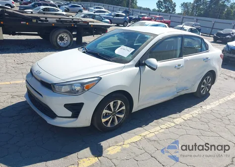 2022 Kia Rio S z USA, uszkodzony, nr VIN 3KPA24AD5NE466464